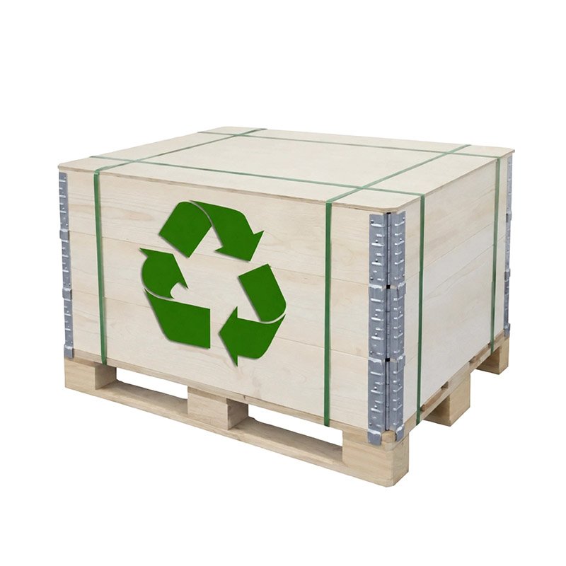 西珉图片_0001_Foldable Wooden Pallet Hinged Wooden Box 